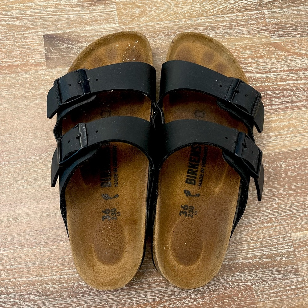 Women’s Birkenstocks size 36 black